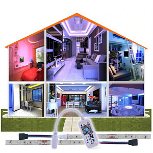 Огонек OG-LDL22 LED контроллер DC 12-24В (Wi-Fi, RGB, 4PIN)