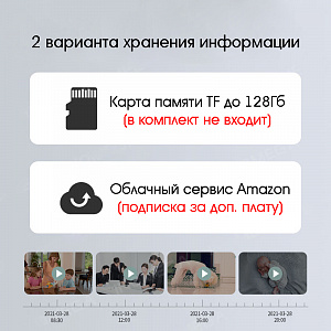 Орбита OT-VNI44 Черная видеокамера IP-WI-FI (1920*1080, 2Mpix, 3,6мм, пластик)