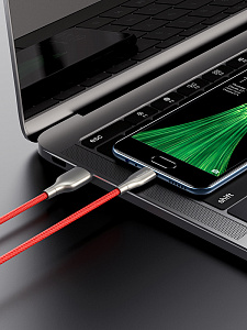 BOROFONE BX45 Красный кабель USB 2.4A (microUSB) 1м