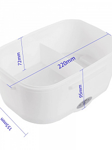 Ланч-бокс для еды с подогревом 220В Огонёк OG-HOG01 Синий