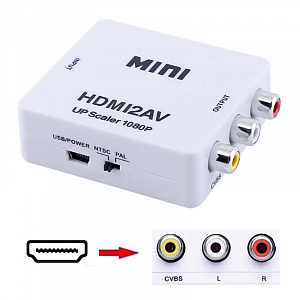 Переходник с HDMI на AV/RCA конвертер Орбита OT-AVW51