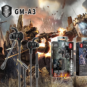 KADUM GM-A3 Черные игровая гарнитура для смартфонов