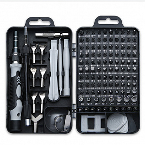 Патриот PT-INO08 отвертка с набором насадок (135 в 1)