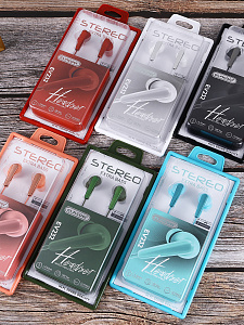 ELMCOEI EV-232 Белые наушники-гарнитура (3.5мм)