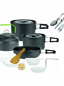 Посуда туристическая набор 27 в 1 Огонёк OG-TRD02