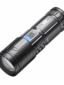 Фонарь ручной аккумуляторный, карманный Следопыт PT-FLR37