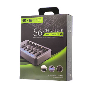 E SYB S6 ЗУ для аккум. (6 гнёзд)