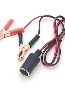 Удлинитель (переходник) с аккумулятора на гнездо прикуривателя 1 метр TDS TS-CAU43