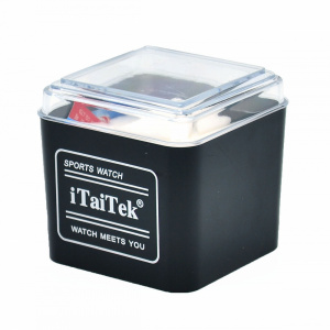 iTaiTek IT-8702 Серебро/Красный часы наручные