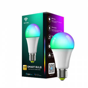 Умная светодиодная лампочка RGBCW E27 с Алисой Wi-Fi Орбита OT-HOS16