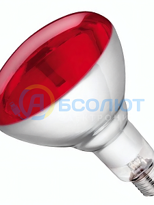 Инфракрасная лампа для обогрева птиц и животных, 250 Вт, цоколь Е27 Огонёк OG-LDP42В