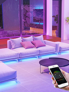 Огонек OG-LDL44 LED контроллер USB 5В (Bluetooth, RGB, 3PIN)