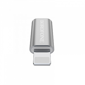 BOROFONE BV5 переходник (гнездо MicroUSB - штекер Lightning)