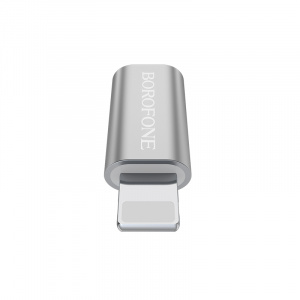 BOROFONE BV5 переходник (гнездо MicroUSB - штекер Lightning)
