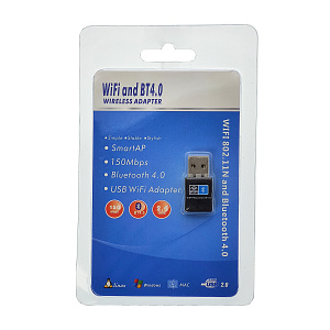 Орбита OT-PCB19 Bluetooth адаптер + Wi-Fi (v4.0 + 2.4ГГц 150Мбит)