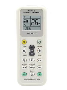 Пульт для кондиционера универсальный 1000 в 1 Орбита OT-DVC27