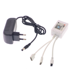 Светодиодная лента с контроллером Wi-Fi 2*10 метров Огонёк OG-LDL50