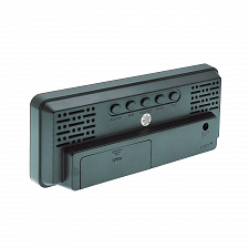 Часы электронные настольные от сети с будильником и термометром VST 898-1 Красные