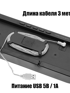 Орбита OT-CLW14 Зеленые часы настенные (температура)