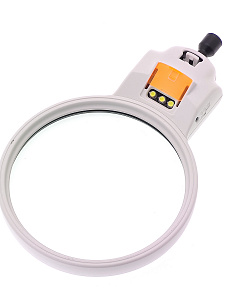 Лупа настольная с подсветкой на гибкой ноге Орбита INL86