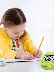 Таймер кухонный электронный Орбита OT-HOM22 Зеленый