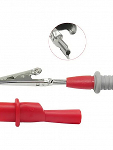 Щупы для мультиметра/тестера с крокодилами 10A 1000B Орбита OT-INM06