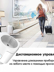 Умная розетка с Алисой Wi-Fi 16A Орбита OT-HOS07