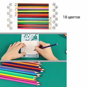 Выжигатель по дереву, набор 96 в 1 с карандашами Помощник PM-INP39