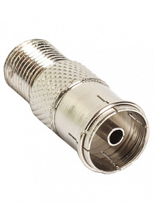 Орбита OT-AVT09(308) переходник гнездо F - гнездо антен. (УПАКОВКА 100шт)