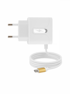 Орбита OT-APU38 ЗУ с 2*USB + кабель Micro USB (5В, 2400mA)