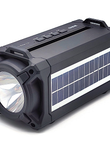 RRS RS-666BTS радиоприёмник аккумуляторный (USB,TF,Bluetooth, солнч. панель)