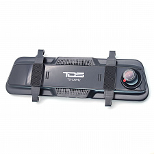 TDS TS-CAR42 автовидеорегистратор зеркало+камера