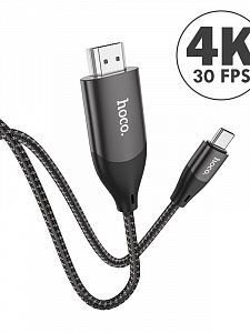HOCO UA16 кабель HDMI - TYPE-C (штекер-штекер) 2м