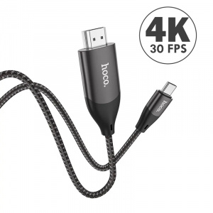 HOCO UA16 кабель HDMI - TYPE-C (штекер-штекер) 2м