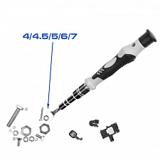 Патриот PT-INO08 отвертка с набором насадок (135 в 1)