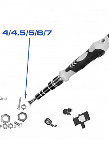 Патриот PT-INO08 отвертка с набором насадок (135 в 1)