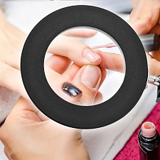 Лампа настольная с лупой и подсветкой для работы 10х Орбита OT-INL89 Черная