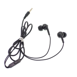 Орбита OT-ERG62 Черные наушники-гарнитура (3.5мм)