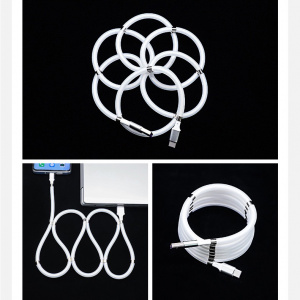 Орбита OT-SMM53 Белый кабель USB 2.4A (microUSB) 1м