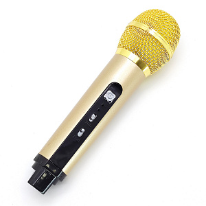 Орбита OT-ERM08 Черная Караоке система (1 микр, Bluetooth 4.2)