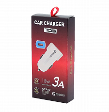 TDS TS-CAU03 ЗУ авто USB (QC3.0,3100mA)
