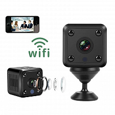 Беспроводная мини IP камера видеонаблюдения Wi-Fi Орбита OT-VNG11