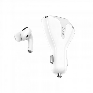 HOCO E47 PRO ЗУ авто USB с гарнитурой (QC3.0,3100mA)