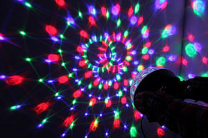 Светодиодный диско шар с MP3 с пультом и Bluetooth Огонёк OG-LDS04