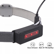 Патриот PT-FLG37 фонарь налобный лента (аккум)