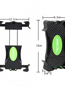 Держатель для телефона на велосипед, мотоцикл TDS TS-CAA59 Зеленый
