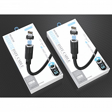 EZRA DC39 кабель магнитный USB 3A (iOS Lighting) 1.2м