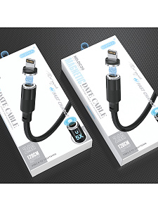 EZRA DC39 кабель магнитный USB 3A (iOS Lighting) 1.2м