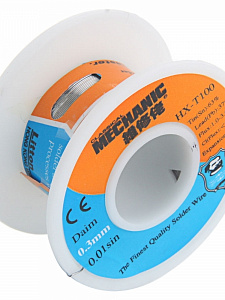 MECHANIC HX-T100 - 0.3мм припой-катушка