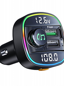 FM-модулятор трансмиттер автомобильный с Bluetooth TDS TS-CAF20